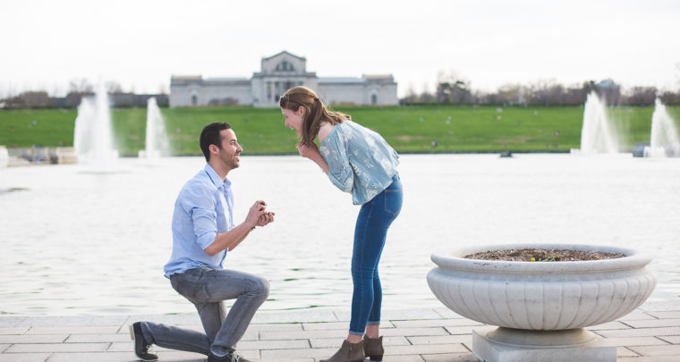 Surprise Proposal in Forest Park | Grand Basin