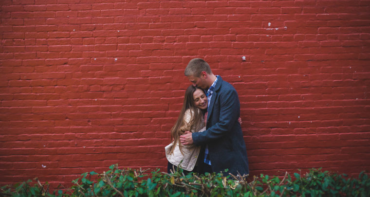 St. Louis Proposal Photography | Main Street St. Charles