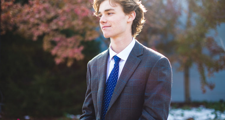 St. Louis Senior Portrait | Botanical Garden | SLUH