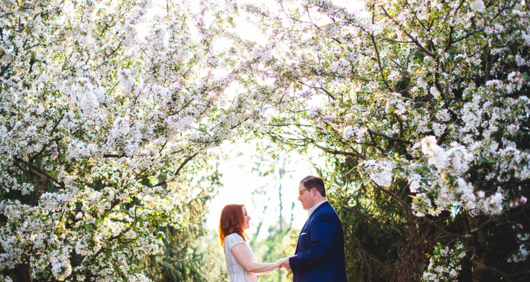 St. Louis Engagement Photography | In Home | Oak Knoll Park