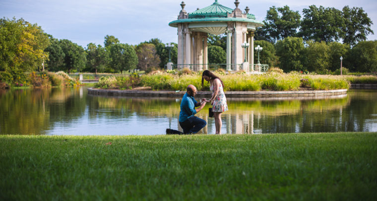 St. Louis Proposal Photography | Forest Park