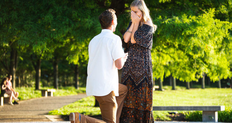 St. Louis Proposal Photography | Forest Park