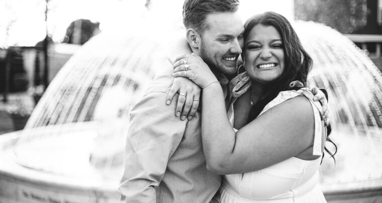 St. Louis Proposal Photography | Piazza on the Hill