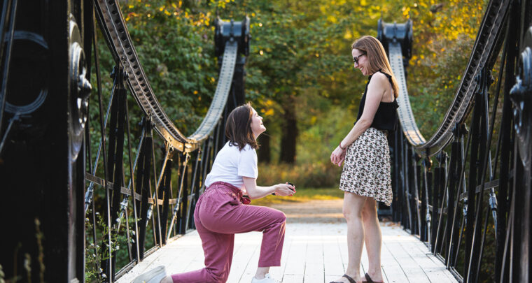St. Louis Proposal Photography | Forest Park