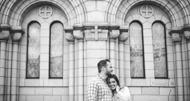 St. Louis Proposal Photography | Cathedral Basilica