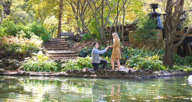 St. Louis Proposal Photography | Lafayette Square Park