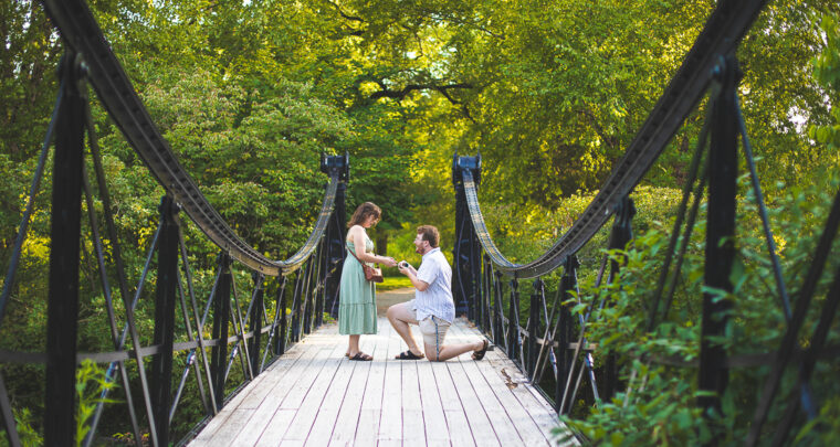St. Louis Proposal Photography | Forest Park