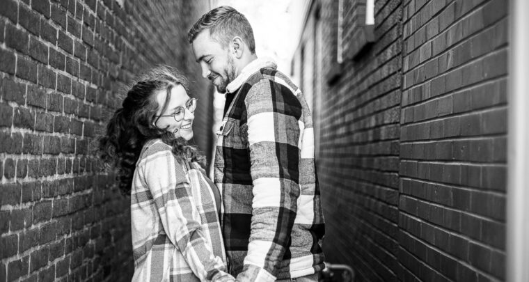 St. Louis Engagement Photography | Main Street St. Charles