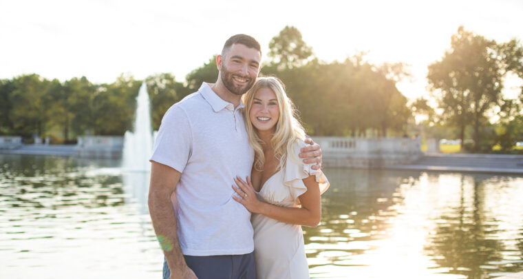 St. Louis Proposal Photography | Grand Basin Forest Park