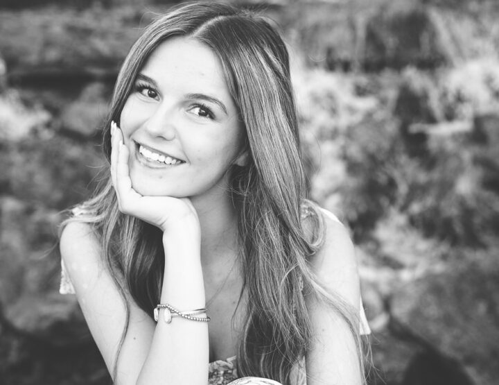 St. Louis Senior Portrait Photography | Waterfall